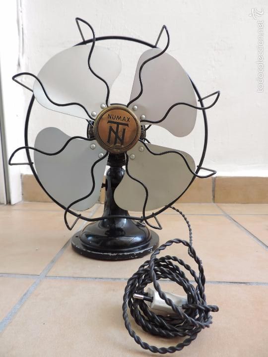 Antiquit&eacute;s: VENTILADOR NUMAX 125 FUNCIONA TALLERES NUMAX S.A. 1930
