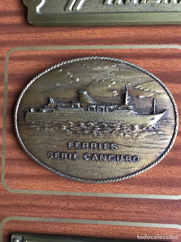 Antig&uuml;edades: Cuadro historia Naviera Transmediterranea. - Foto 22