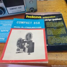 Antigüedades: PROYECTOR SUPER 8 COMPACT 8S8. Lote 316874203