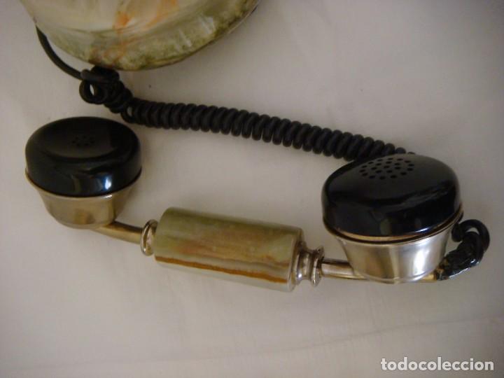Tel&eacute;fonos: TELEFONO EN MARMOLINA Y METAL - Foto 3