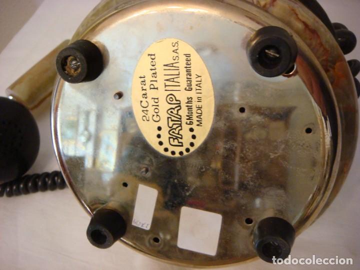 Tel&eacute;fonos: TELEFONO EN MARMOLINA Y METAL - Foto 4