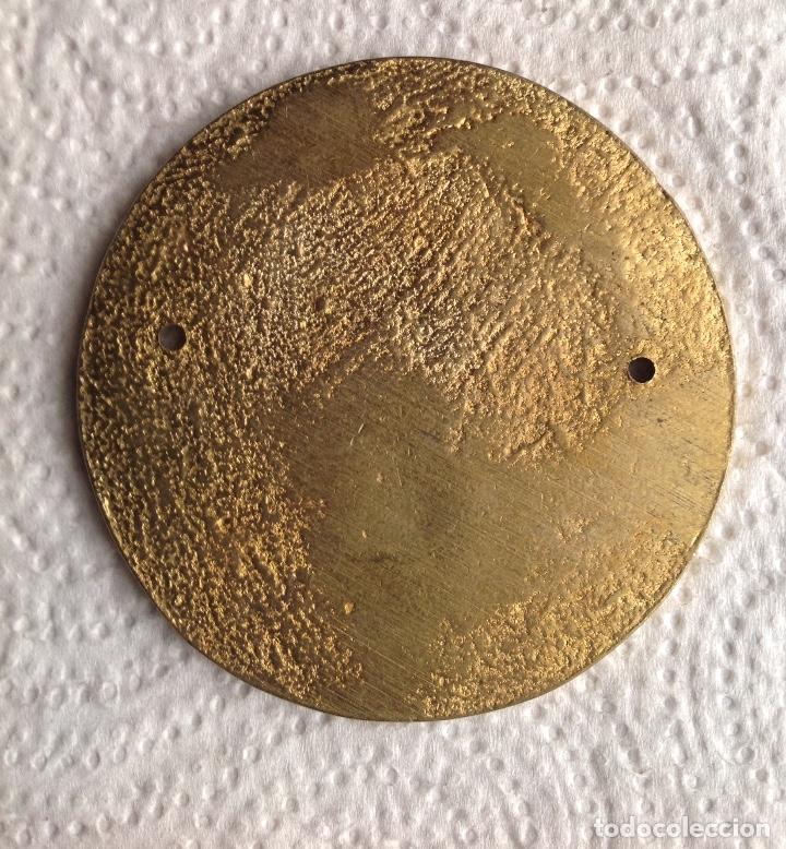 Antig&uuml;edades: PLACA BRONCE ANCLAS BARCO PARA ATORNILLAR - Foto 2