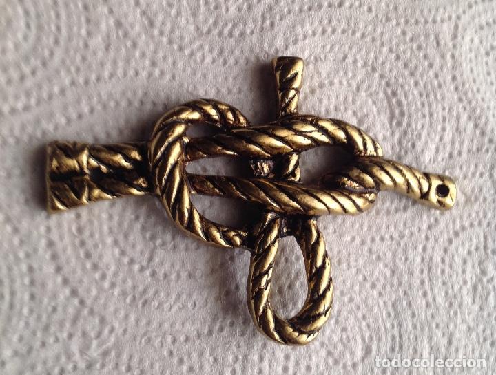 Antig&uuml;edades: NUDOS MARINEROS BRONCE BARCO - Foto 4