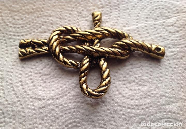 Antig&uuml;edades: NUDOS MARINEROS BRONCE BARCO - Foto 6