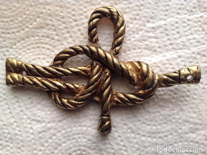 Antig&uuml;edades: NUDOS MARINEROS BRONCE BARCO - Foto 8