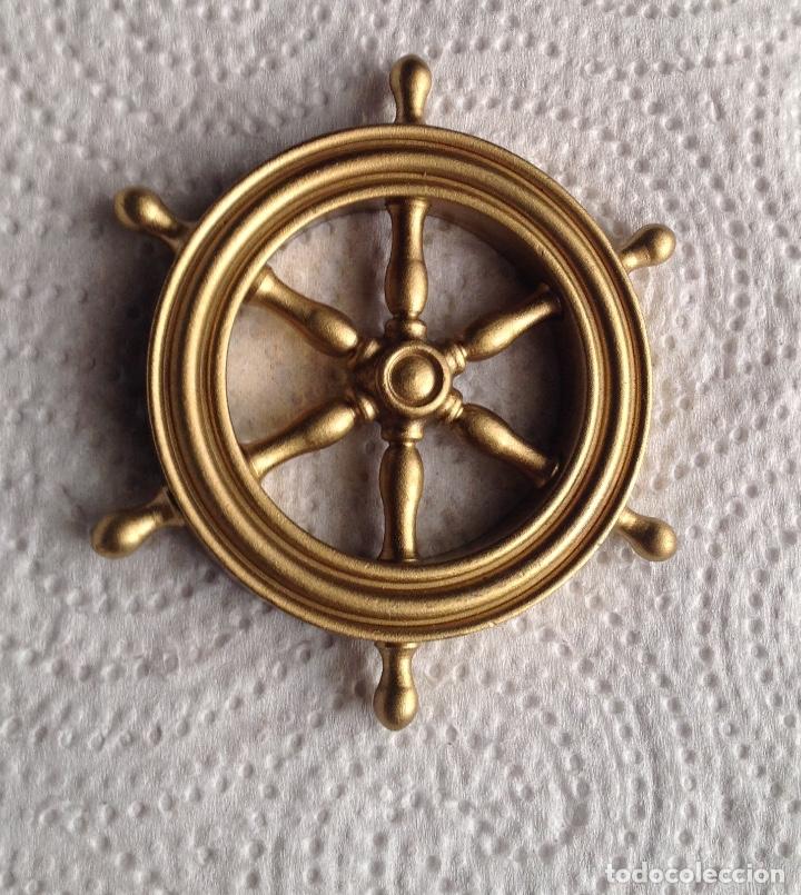 Antig&uuml;edades: ANTIGUO TIM&Oacute;N DE BRONCE DE BARCO - Foto 1