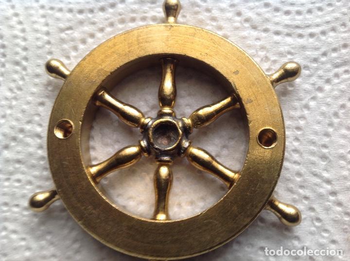Antig&uuml;edades: ANTIGUO TIM&Oacute;N DE BRONCE DE BARCO - Foto 4