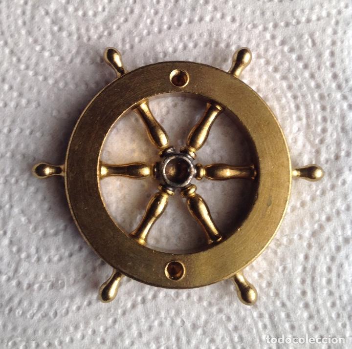 Antig&uuml;edades: ANTIGUO TIM&Oacute;N DE BRONCE DE BARCO - Foto 2