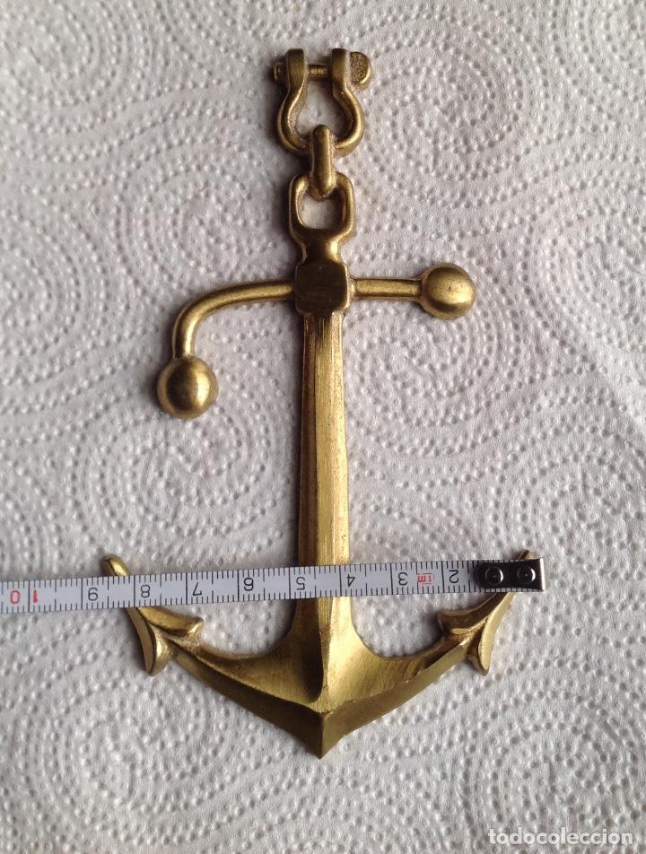Antig&uuml;edades: ANTIGUO ANCLA EN BRONCE PARA ATORNILLAR - Foto 4