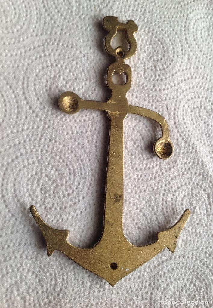 Antig&uuml;edades: ANTIGUO ANCLA EN BRONCE PARA ATORNILLAR - Foto 6