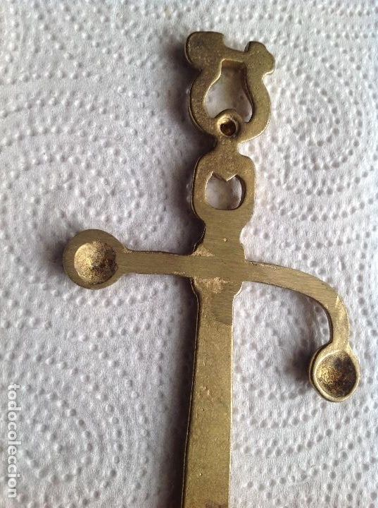Antig&uuml;edades: ANTIGUO ANCLA EN BRONCE PARA ATORNILLAR - Foto 7