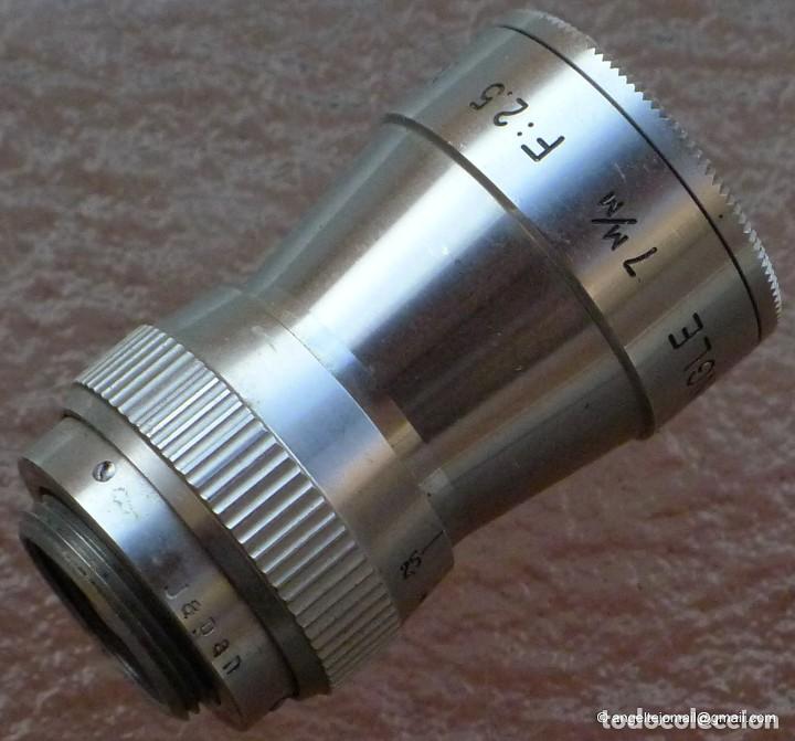 Antig&uuml;edades: GRAN ANGULAR PARA CINEC&Aacute;MARAS 7,MM F/2,5. Walz. - Foto 3