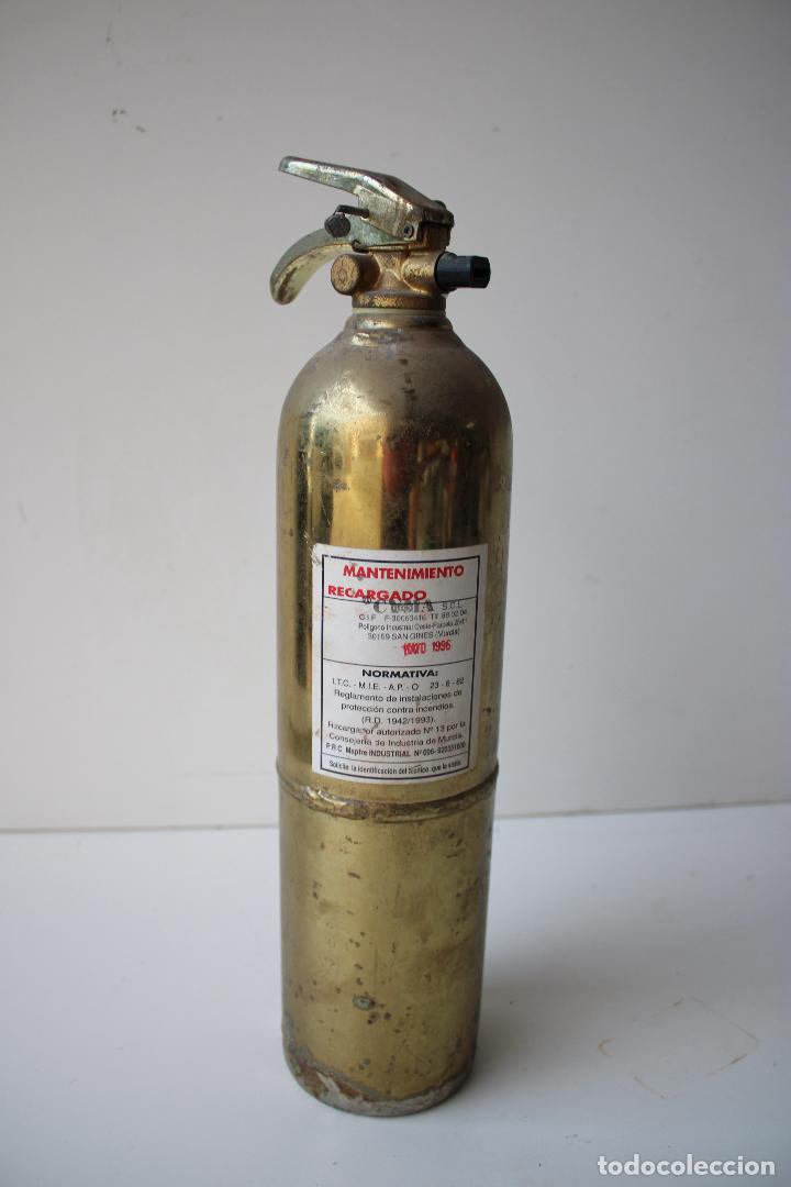 Antig&uuml;edades: antiguo extintor cyma - Foto 2
