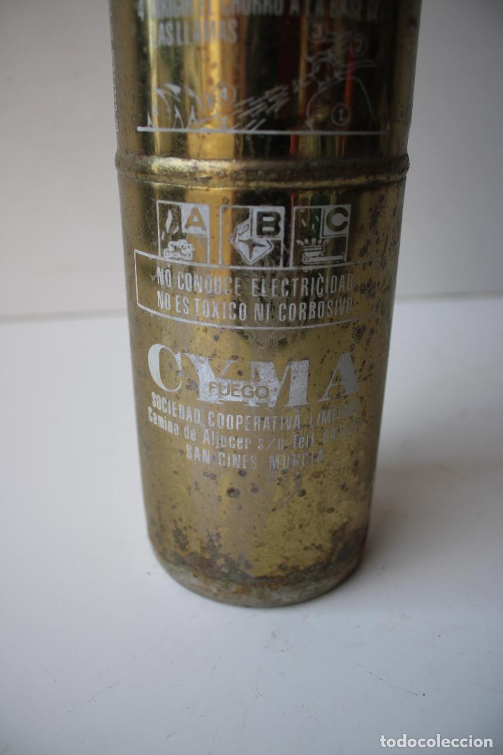 Antig&uuml;edades: antiguo extintor cyma - Foto 3