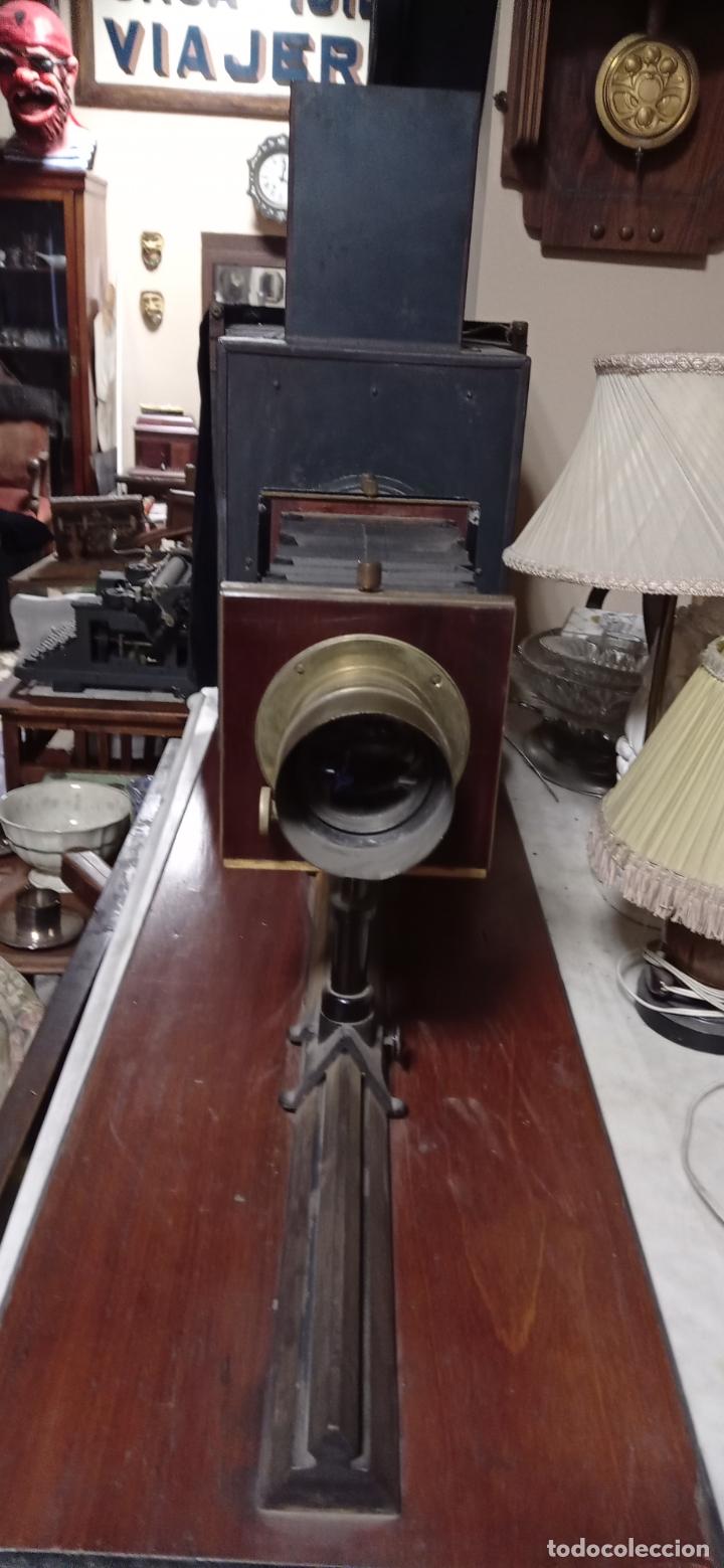Antig&uuml;edades: ANTIGUA M&Aacute;QUINA DE PROYECCI&Oacute;N PRE-CINE - Foto 2