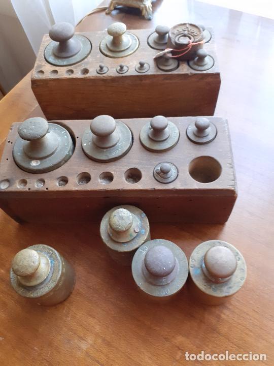 Antig&uuml;edades: Conjunto de pesas - Foto 2