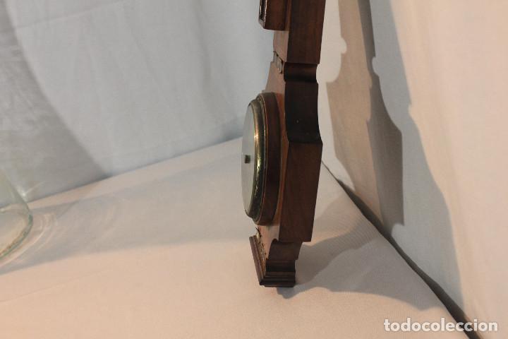 Antig&uuml;edades: TERMOMETRO BAROMETRO INGLES - Foto 8