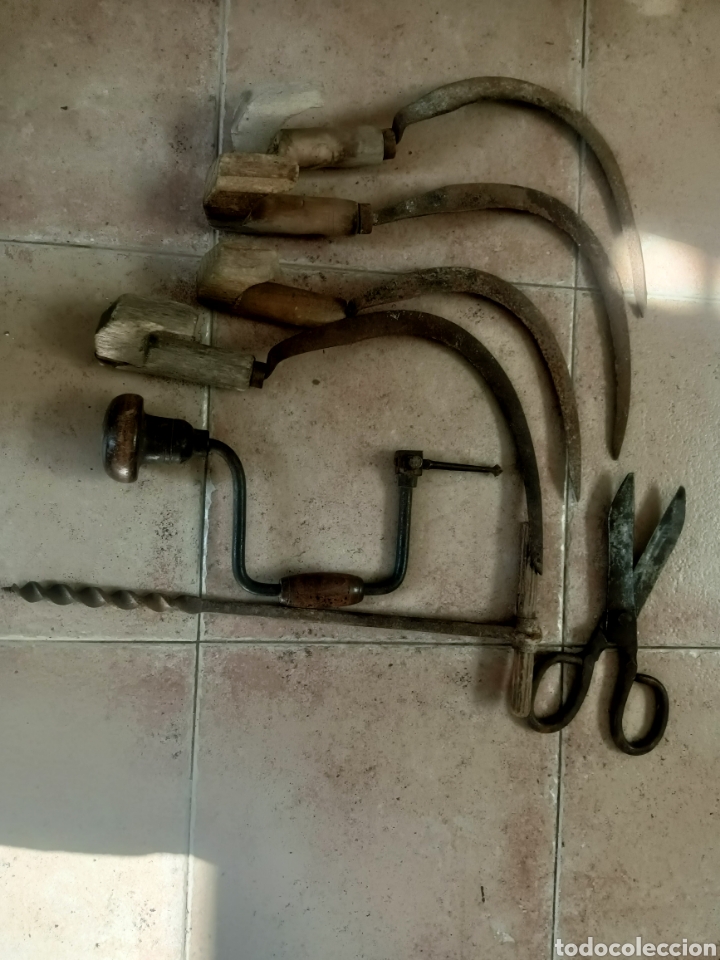 Antig&uuml;edades: Lote herramientas antiguas - Foto 2