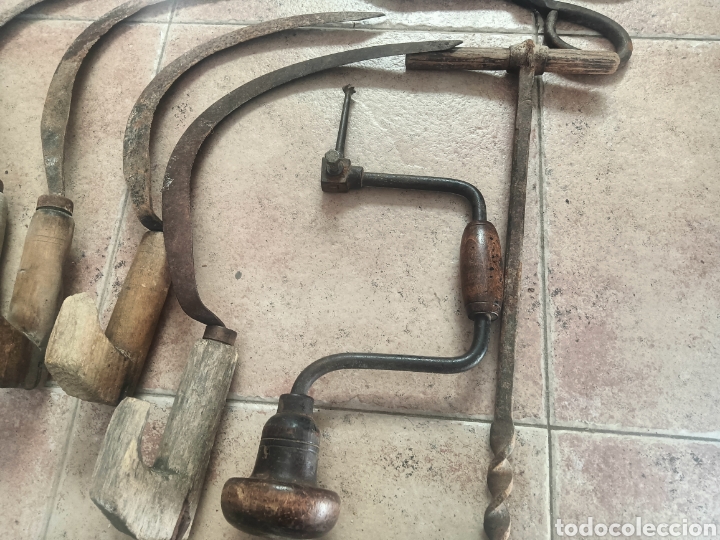 Antig&uuml;edades: Lote herramientas antiguas - Foto 3