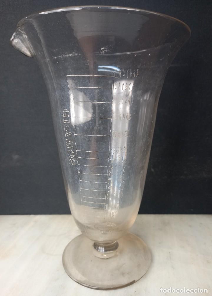 Antig&uuml;edades: MATRAZ GRANDE DE LABORATORIO ANTIGUO - Foto 1