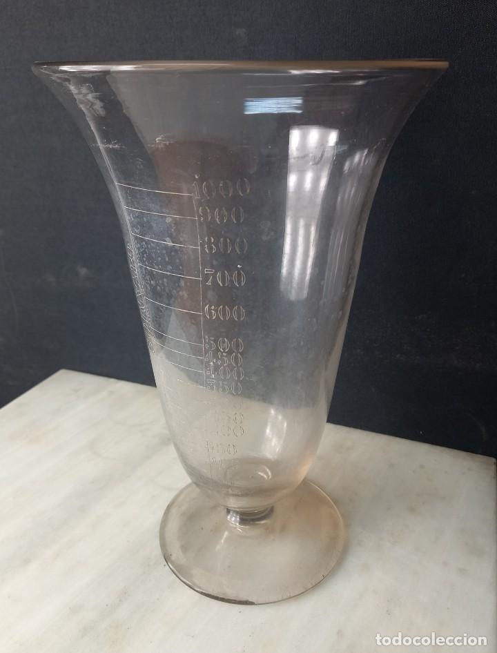 Antig&uuml;edades: MATRAZ GRANDE DE LABORATORIO ANTIGUO - Foto 2