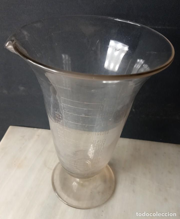 Antig&uuml;edades: MATRAZ GRANDE DE LABORATORIO ANTIGUO - Foto 3