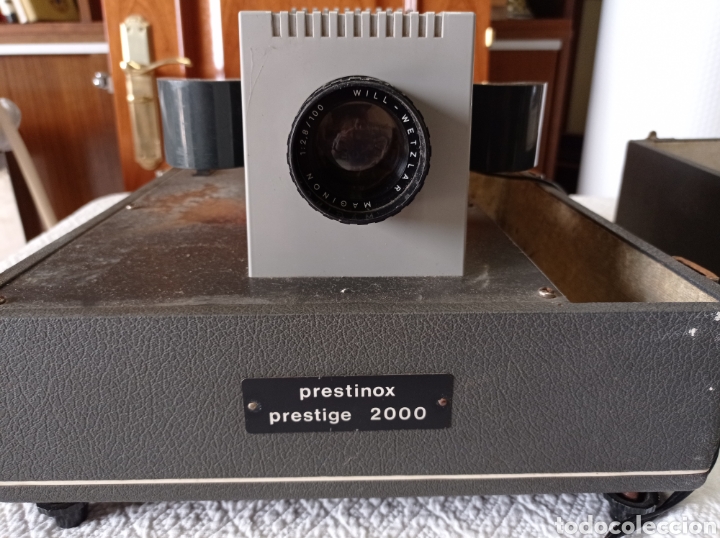 Antig&uuml;edades: PROYECTOR 35MM PRESTINOX PRESTIGE 2000. - Foto 2