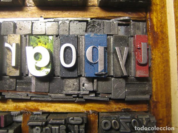 Antig&uuml;edades: imprenta - cuadro typography - ref. 9 - tama&ntilde;o 13x12 - Foto 2