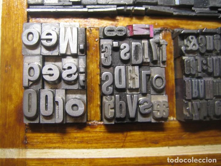 Antig&uuml;edades: imprenta - cuadro typography - ref. 9 - tama&ntilde;o 13x12 - Foto 4