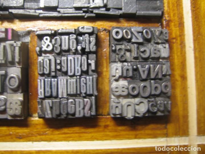 Antig&uuml;edades: imprenta - cuadro typography - ref. 9 - tama&ntilde;o 13x12 - Foto 5