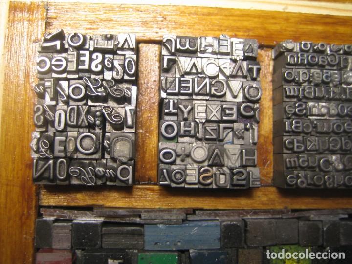 Antig&uuml;edades: imprenta - cuadro typography - ref. 9 - tama&ntilde;o 13x12 - Foto 7