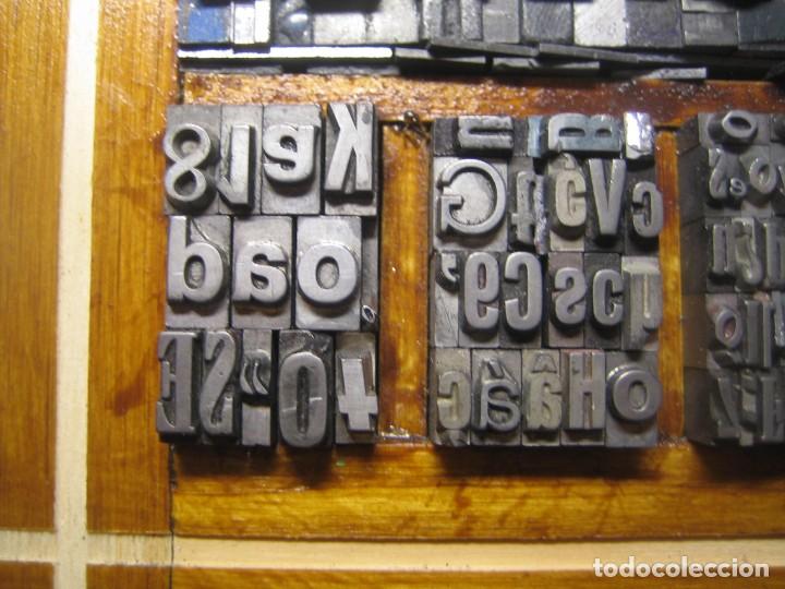 Antig&uuml;edades: imprenta - cuadro typography - ref. 7 - tama&ntilde;o 13x12 - Foto 7