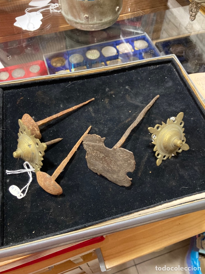 Antig&uuml;edades: Lote de clavos antiguos - Foto 2