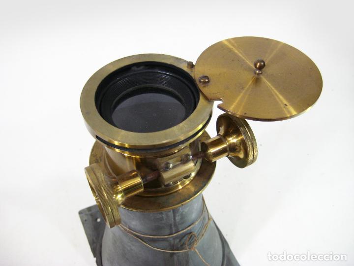 Antig&uuml;edades: ANTIGUO OBJETIVO DE LINTERNA M&Aacute;GICA O PROYECTOR - Foto 4