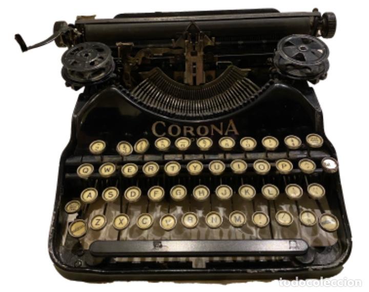 Antig&uuml;edades: M&aacute;quina de escribir Corona. - Foto 3