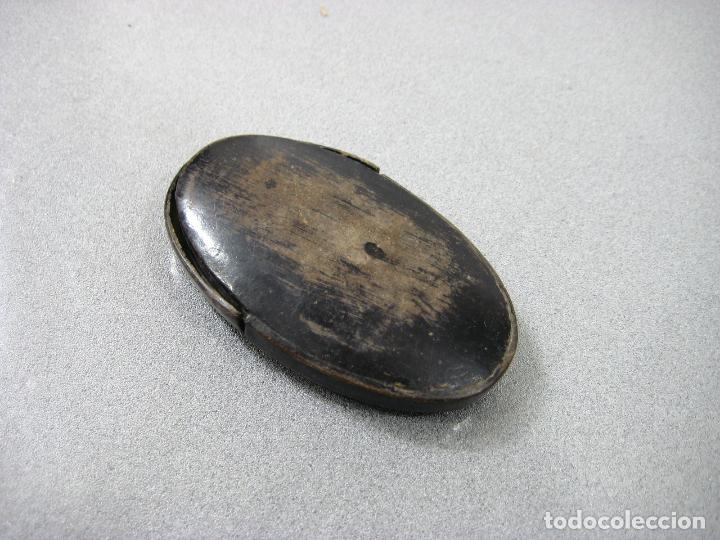 Antig&uuml;edades: ANTIGUA FUNDA DE MADERA PARA GAFAS - Foto 3