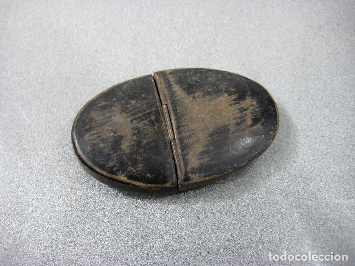 Antig&uuml;edades: ANTIGUA FUNDA DE MADERA PARA GAFAS - Foto 1