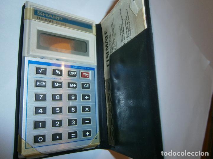 Antig&uuml;edades: ANTIGUA CALCULADORA SHARP EL-323 - Foto 2