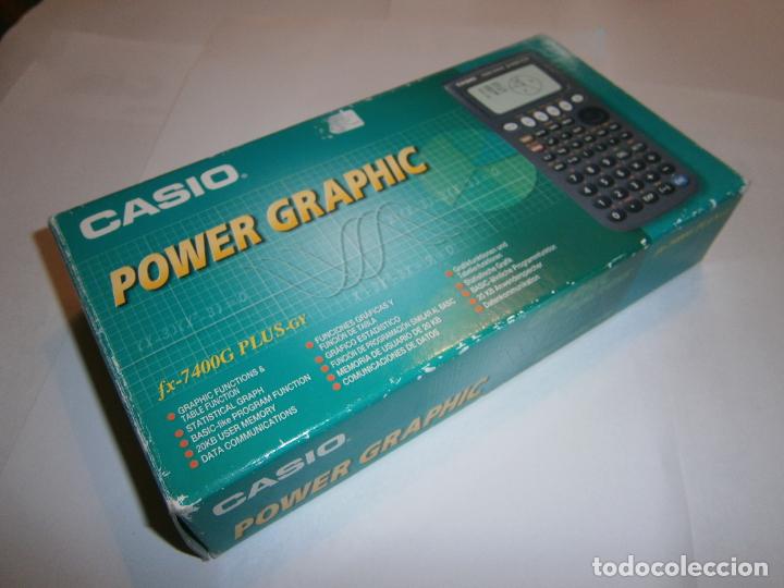 Antig&uuml;edades: CALCULADORA CIENTIFICA POWER GRAPHIC FX-7400G PLUS-GY - Foto 2