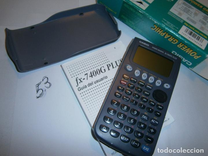 Antig&uuml;edades: CALCULADORA CIENTIFICA POWER GRAPHIC FX-7400G PLUS-GY - Foto 3