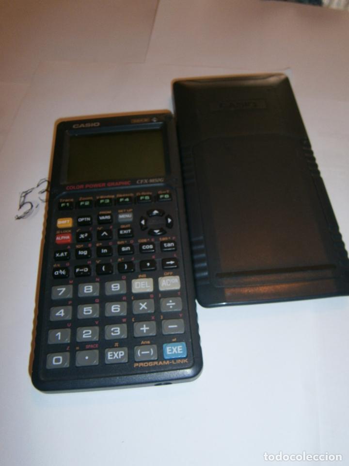 Antig&uuml;edades: CALCULADORA CIENTIFICA CASIO COLOR POWER GRAPHIC CFX- 9850G - Foto 3