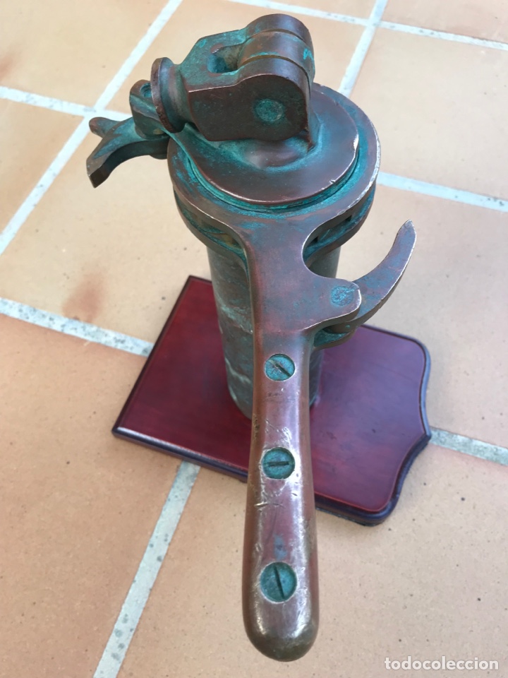 Antig&uuml;edades: Guinche antiguo embarcaci&oacute;n. - Foto 12