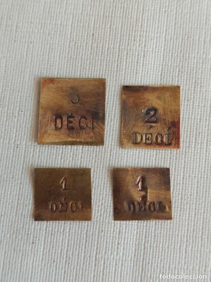 Antig&uuml;edades: Placas divisorias miligramos - Foto 1