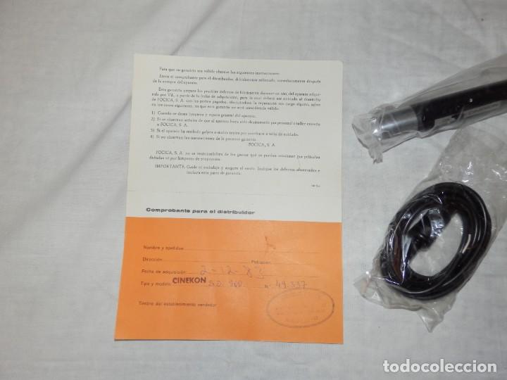 Antig&uuml;edades: Proyector sonoro de precisi&oacute;n 8mm CINEKON SD 800 - Foto 7