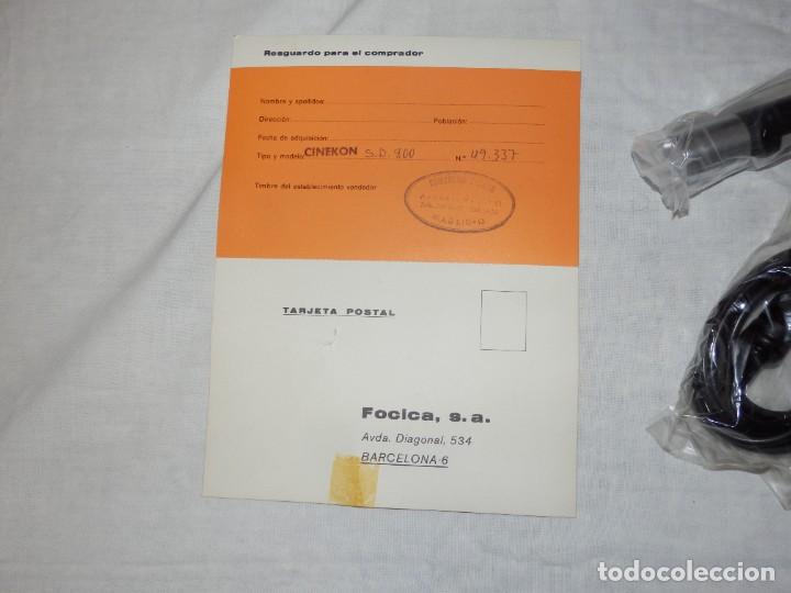 Antig&uuml;edades: Proyector sonoro de precisi&oacute;n 8mm CINEKON SD 800 - Foto 8