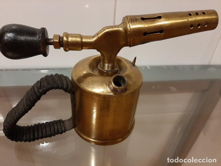 Antig&uuml;edades: Antiguo soplete soldador G. BARTHEL - Foto 3