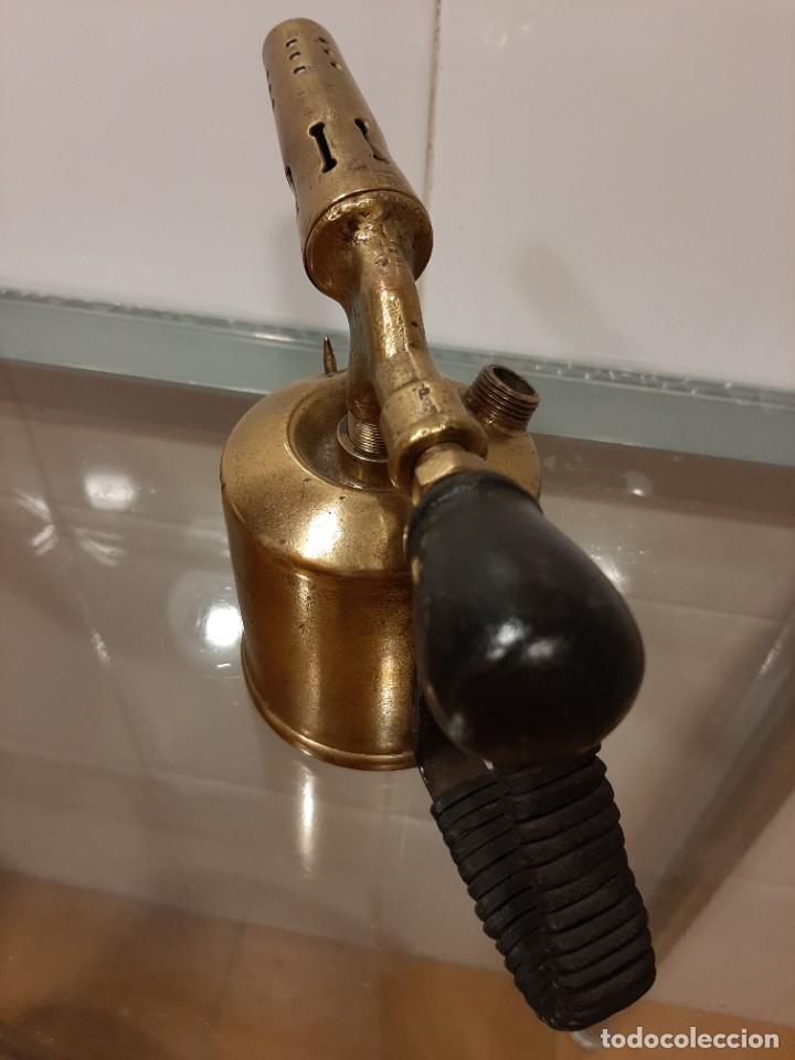 Antig&uuml;edades: Antiguo soplete soldador G. BARTHEL - Foto 5