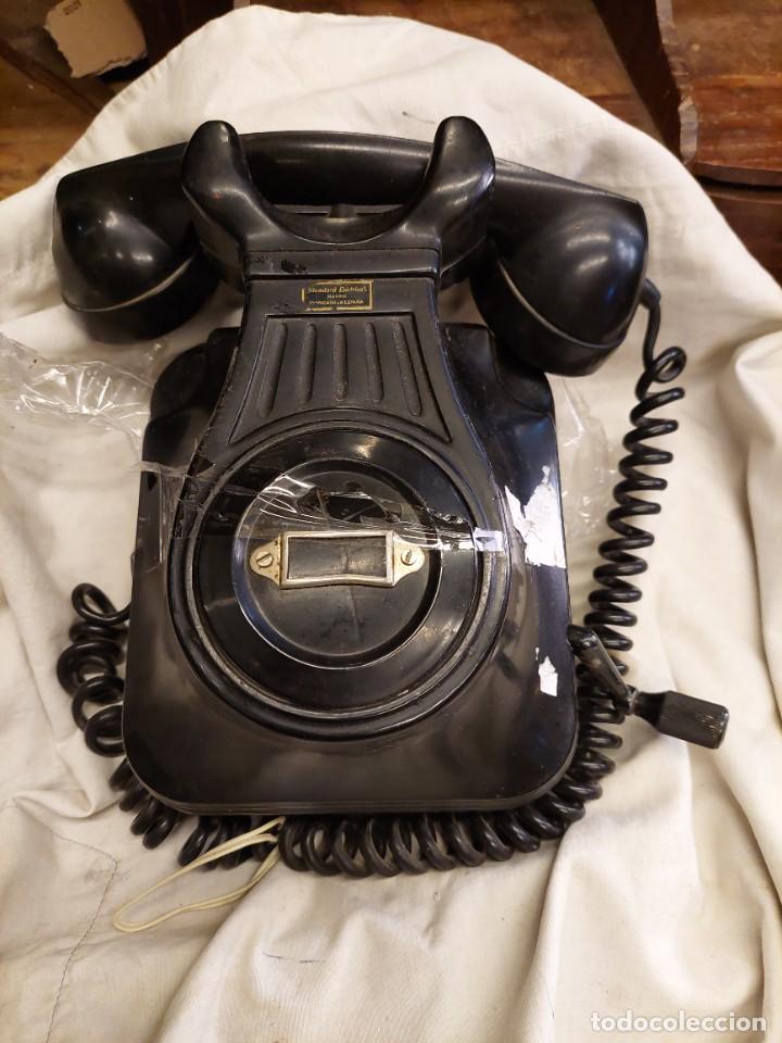 Tel&eacute;fonos: Telefono con magneto Ericsson para Telefonica - Foto 1