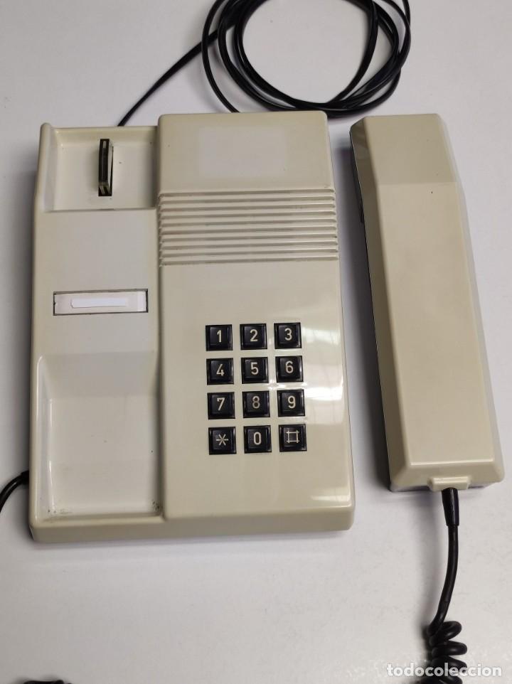 Tel&eacute;fonos: Tel&eacute;fono TEIDE A-DEC de Telef&oacute;nica FUNCIONANDO - a&ntilde;o 87 - VINTAGE - Foto 3