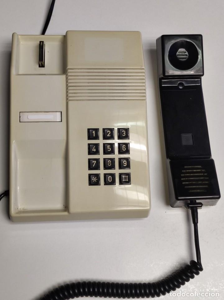 Tel&eacute;fonos: Tel&eacute;fono TEIDE A-DEC de Telef&oacute;nica FUNCIONANDO - a&ntilde;o 87 - VINTAGE - Foto 7